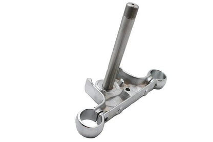 V-Twin Chrome Lower Triple Tree without Lock Tab for Harley Davidson FXST by V-Twin