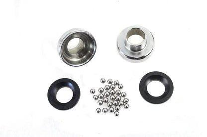 V-Twin Chrome Complete Neck Cup Kit for Harley Davidson WL Models by V-Twin