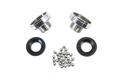 V-Twin Chrome Complete Neck Cup Kit for Harley Davidson WL Models by V-Twin