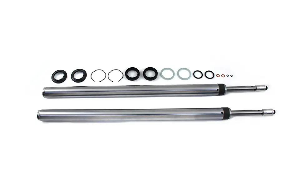 V-Twin 39mm Fork Tube Assembly Chrome for Harley Davidson XL Models by V-Twin