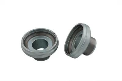 V-Twin 1 Inch Spring Fork Neck Cup Set in Zinc for Harley Davidson EL and FL Models by V-Twin