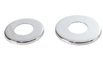 V-Twin 19448 Upper and Lower Chrome Dust Shields for Harley Davidson FLH 1949-1958 by V-Twin