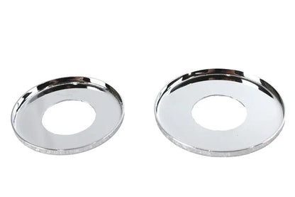 V-Twin 19448 Upper and Lower Chrome Dust Shields for Harley Davidson FLH 1949-1958 by V-Twin