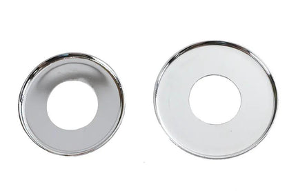 V-Twin 19448 Upper and Lower Chrome Dust Shields for Harley Davidson FLH 1949-1958 by V-Twin