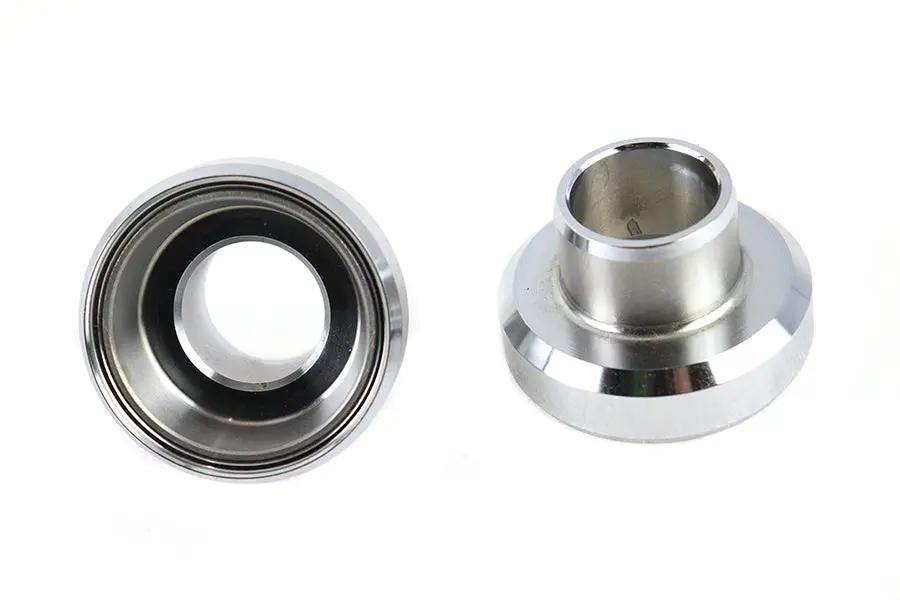 V-Twin Chrome Fork Neck Cup Set with Races for Harley Davidson FLH 1949-1958 by V-Twin