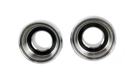 V-Twin Chrome Fork Neck Cup Set with Races for Harley Davidson FLH 1949-1958 by V-Twin