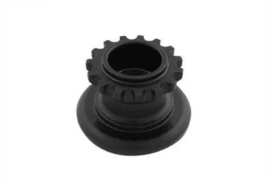 V-Twin Stem Cone Nut for Spring Fork Front Ends - Black Finish by V-Twin