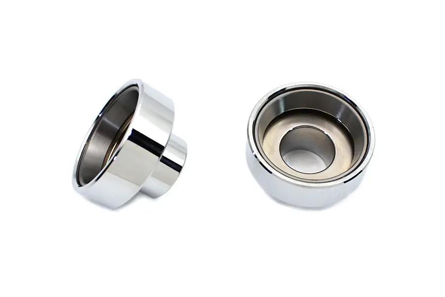 V-Twin Chrome Fork Neck Cup Set for Harley Davidson XL 1952-1961 by V-Twin
