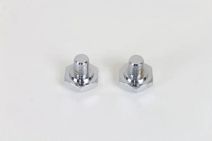 V-Twin Chrome Fork Tube Cap Non-Vented for Harley Davidson FL and FXST Models by V-Twin
