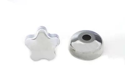 V-Twin Chrome Fork Damper Knob with Cover for Harley Davidson FL Models (Part #19556P) by V-Twin