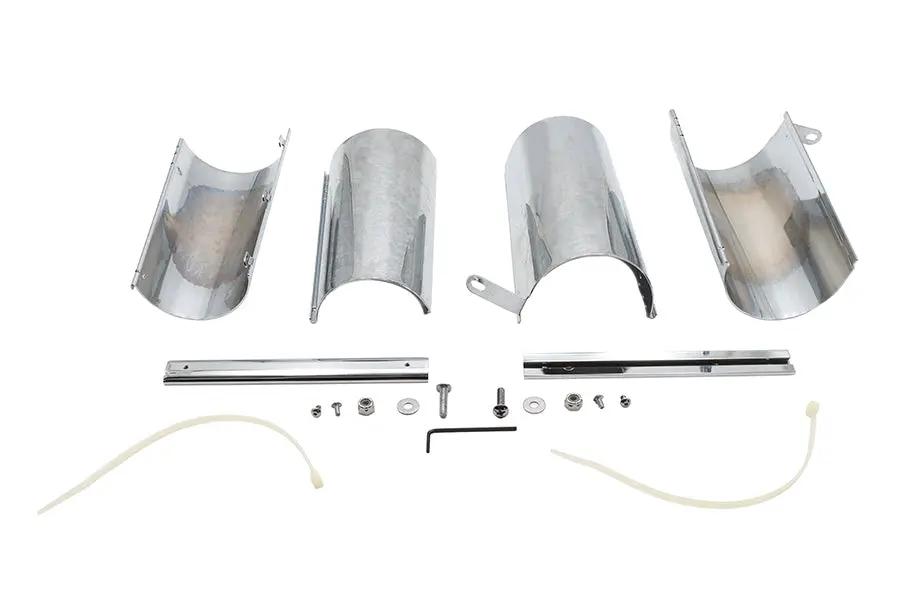 V-Twin Chrome Upper Fork Covers for Harley Davidson FLHR (1994-2003) by V-Twin