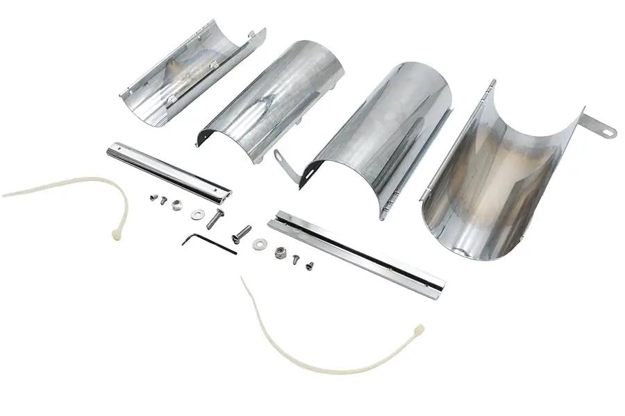 V-Twin Chrome Upper Fork Covers for Harley Davidson FLHR (1994-2003) by V-Twin