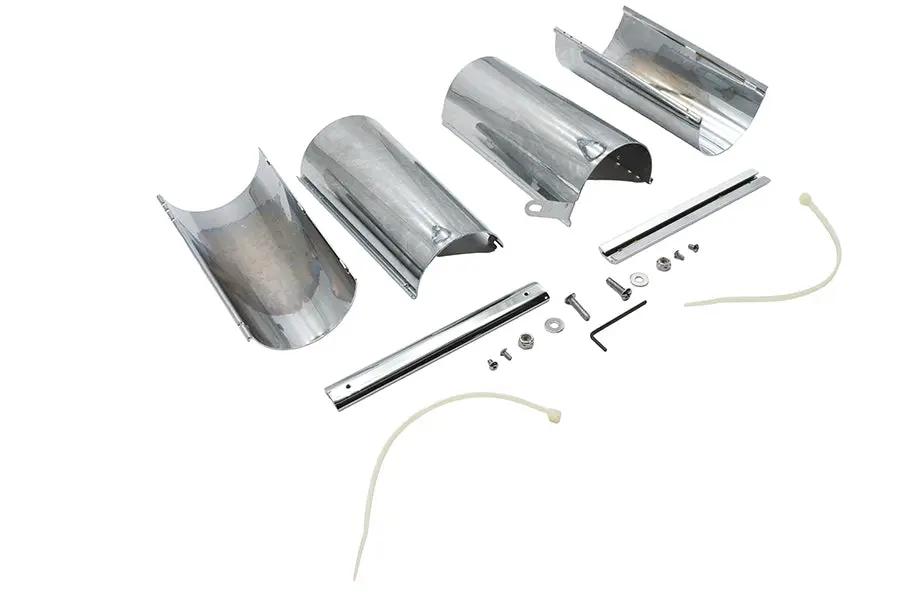 V-Twin Chrome Upper Fork Covers for Harley Davidson FLHR (1994-2003) by V-Twin