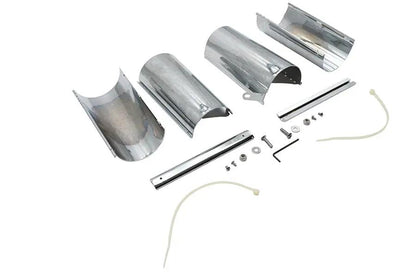 V-Twin Chrome Upper Fork Covers for Harley Davidson FLHR (1994-2003) by V-Twin