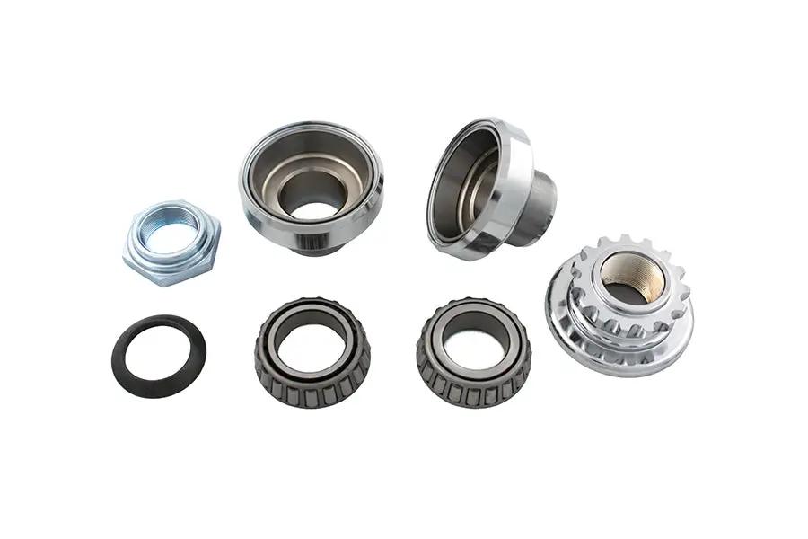 V-Twin 64229 1 Inch Taper Bearing Neck Conversion Kit for Harley Davidson EL and UL Models by V-Twin