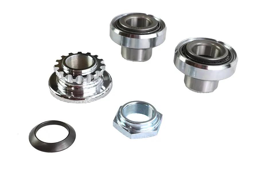 V-Twin 64229 1 Inch Taper Bearing Neck Conversion Kit for Harley Davidson EL and UL Models by V-Twin