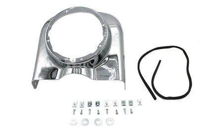V-Twin ABS Chrome Headlamp Cowl for Harley Davidson FLT Models (Part #20-0002) by V-Twin