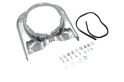 V-Twin ABS Chrome Headlamp Cowl for Harley Davidson FLT Models (Part #20-0002) by V-Twin