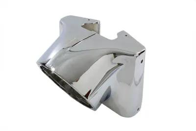 V-Twin 7 Inch Headlamp Chrome Cowl Set for Harley Davidson FLH (Part #19573) by V-Twin