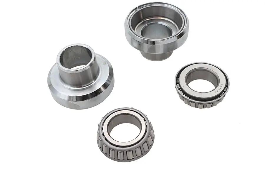V-Twin Fork Neck Cup and Bearing Kit Chrome for Harley Davidson FLH 1949-1958 by V-Twin