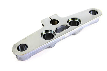 V-Twin Chrome Upper Triple Tree for Harley Davidson FLST Models by V-Twin
