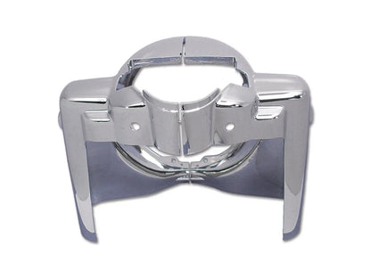 V-Twin Chrome Headlamp Cowl Set for Harley Davidson FLHR (1986-1995) by V-Twin