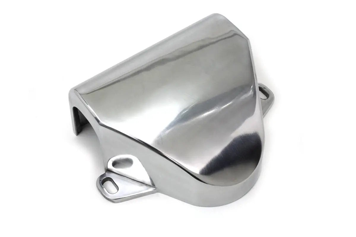 V-Twin Handlebar Clamp Polished Cowl Cover for Harley Davidson FL 1960-1969 by V-Twin