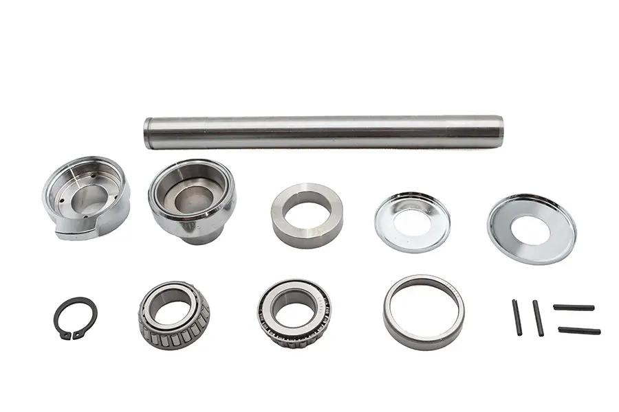 V-Twin 3 Raked Fork Neck Cup Kit Chrome for Harley Davidson XL 1988-1997 by V-Twin