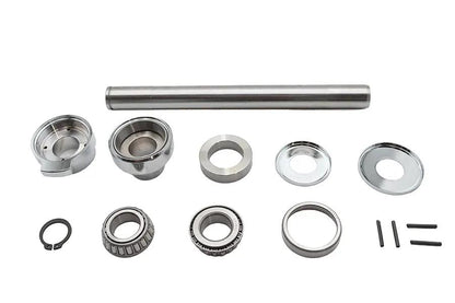 V-Twin 3 Raked Fork Neck Cup Kit Chrome for Harley Davidson XL 1988-1997 by V-Twin