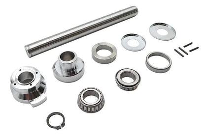 V-Twin 3 Raked Fork Neck Cup Kit Chrome for Harley Davidson XL 1988-1997 by V-Twin
