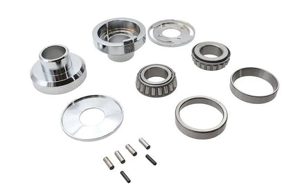 V-Twin Chrome Fork Stop Neck Cup Kit for Harley Davidson FLH Models by V-Twin