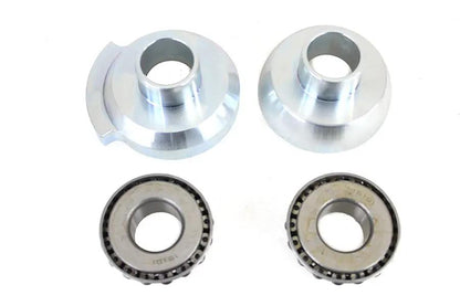V-Twin Big Twin Mega Neck Cup Kit - 1 Inch Inner Diameter Bearing Set for Harley Davidson with Large Outer Race by V-Twin