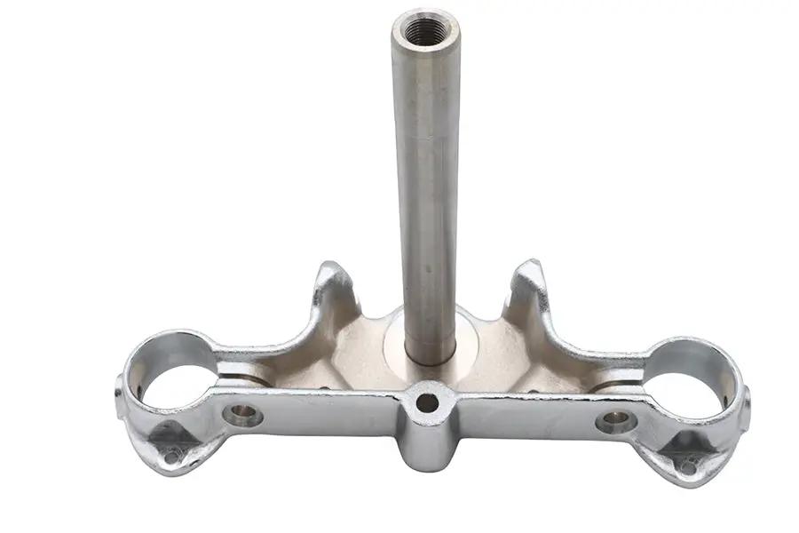 V-Twin Chrome Lower Triple Tree for Harley Davidson FLST Models by V-Twin