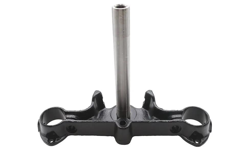 V-Twin Black Lower Triple Tree for Harley Davidson FLST Models by V-Twin