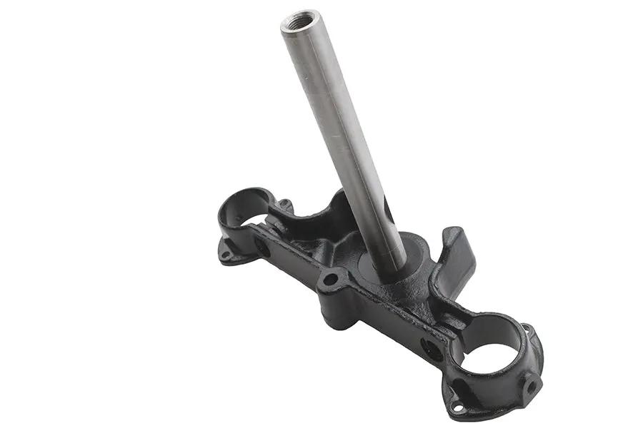 V-Twin Black Lower Triple Tree for Harley Davidson FLST Models by V-Twin
