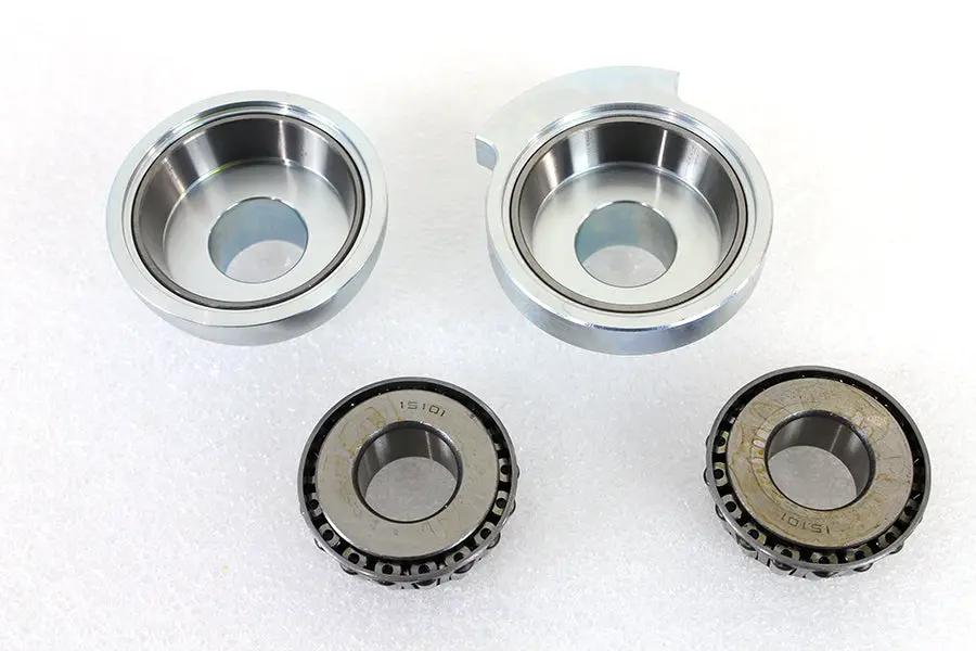 V-Twin Mega Neck Cup Set Zinc Plated for Harley Davidson FL 1949-1958 by V-Twin