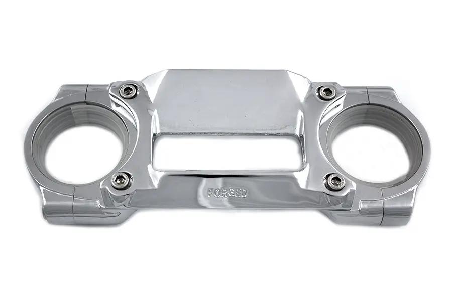V-Twin 71303 35mm Forged Aluminum Fork Brace Chrome for Harley Davidson FX Models by V-Twin