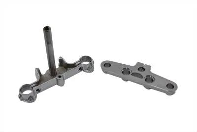 V-Twin Chrome Triple Tree Set for Harley Davidson FLST Models (41mm Fork Tubes) by V-Twin