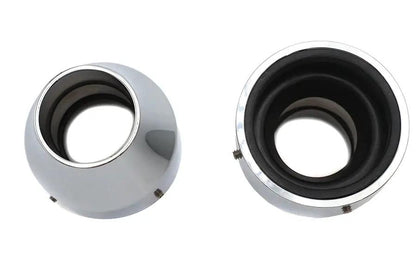 V-Twin 41mm Fork Boot Covers Chrome – Set of Two for Harley Davidson FXST (1991-2000) by V-Twin