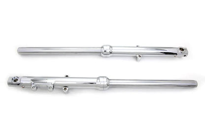 Motorshop 39mm Fork Slider Assembly with Chrome Sliders for Harley Davidson XL and FXD (Set of Two) by Motorshop