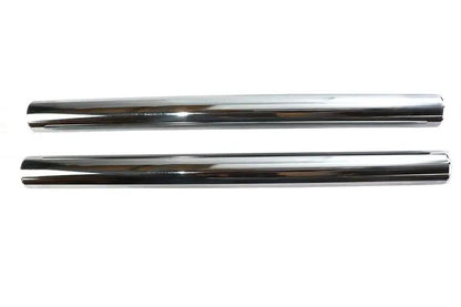 V-Twin Chrome 41mm Fork Tube Set – 20 Inch Length for Harley Davidson FL Models by V-Twin