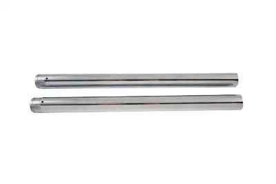 V-Twin Chrome Fork Tube Set for Harley Davidson FLT - 20-7/8 Inch Length by V-Twin