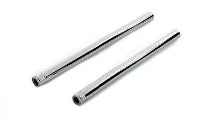 V-Twin Chrome Fork Tube Set 4 Inch Over Stock for Harley Davidson FLT Models by V-Twin