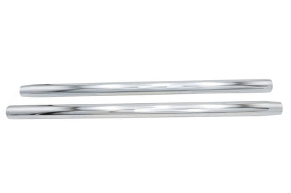 V-Twin Chrome 35mm Fork Tube Set for Harley Davidson 25-1/2 inch Length by V-Twin