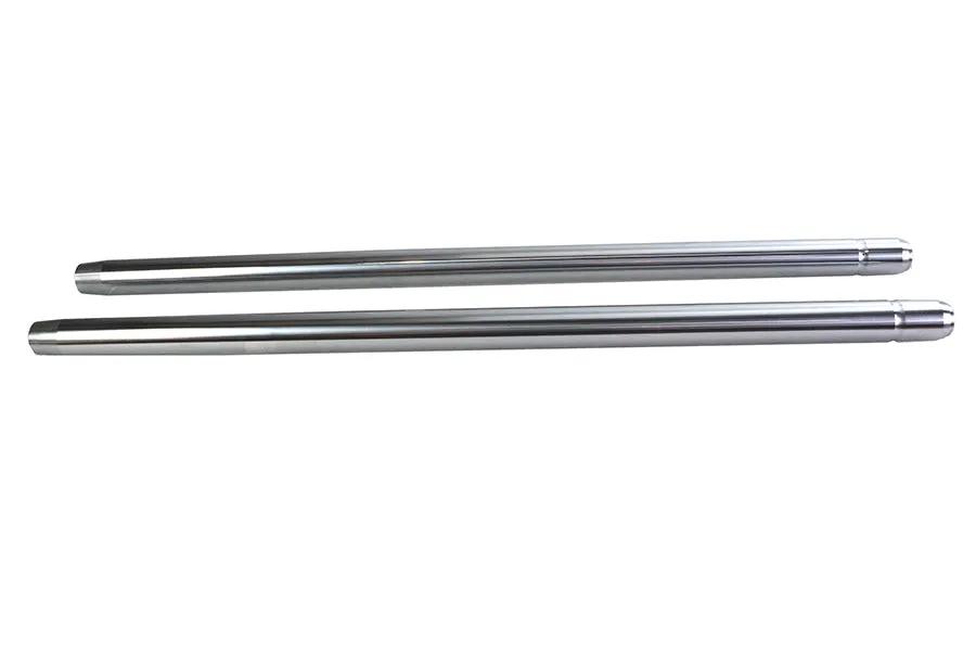 V-Twin Chrome 35mm Fork Tube Set for Harley Davidson XLH and XLCH Models - 31-1/4 Inch Length by V-Twin