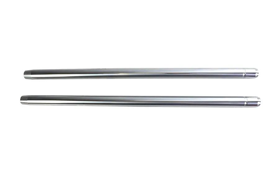 V-Twin Chrome 35mm Fork Tube Set for Harley Davidson XLH and XLCH Models - 31-1/4 Inch Length by V-Twin