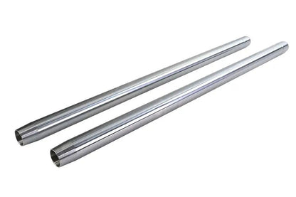 V-Twin Chrome 35mm Fork Tube Set for Harley Davidson XLH and XLCH Models - 31-1/4 Inch Length by V-Twin
