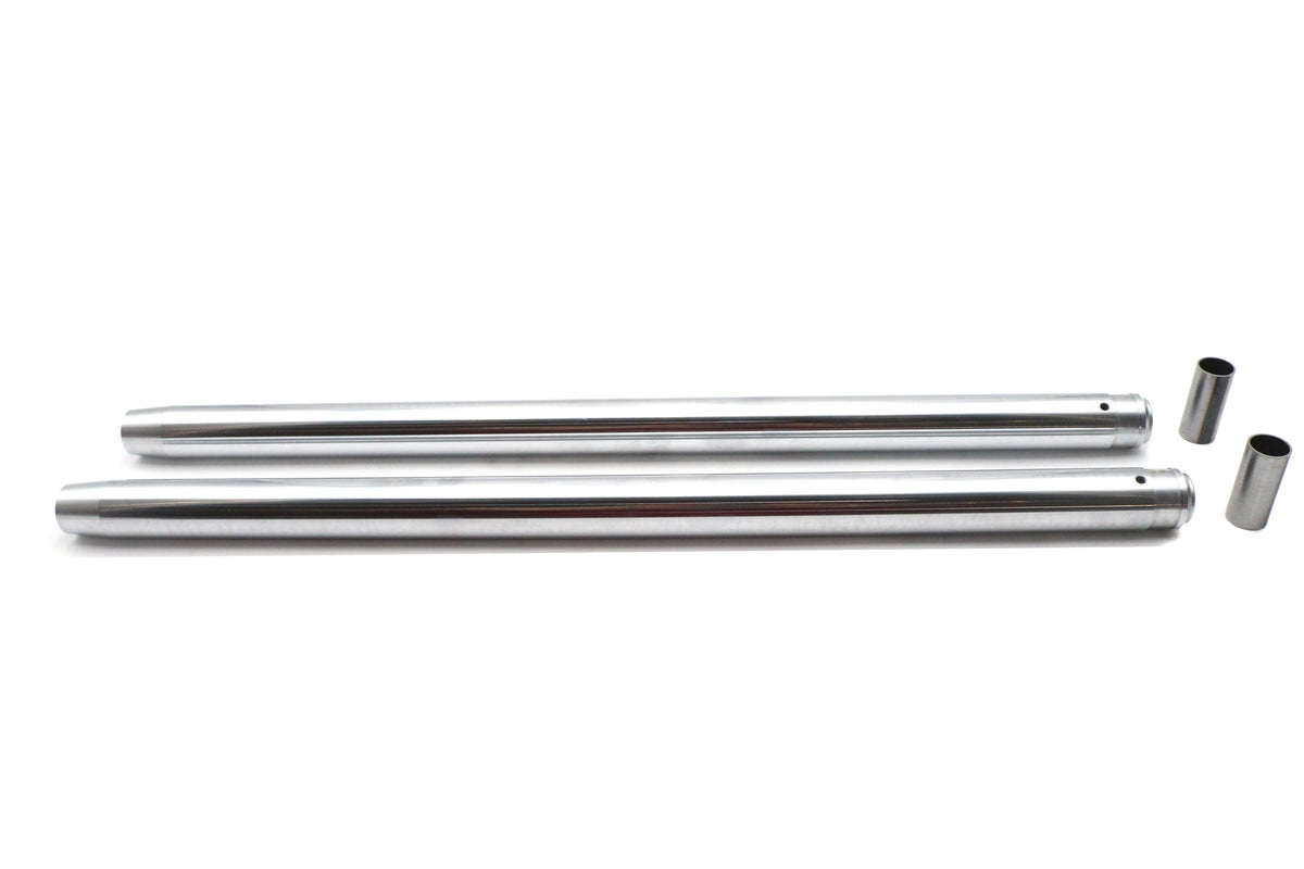 V-Twin JA-2 Hard Chrome 35mm Fork Tube Set for Harley-Davidson FXR and XL