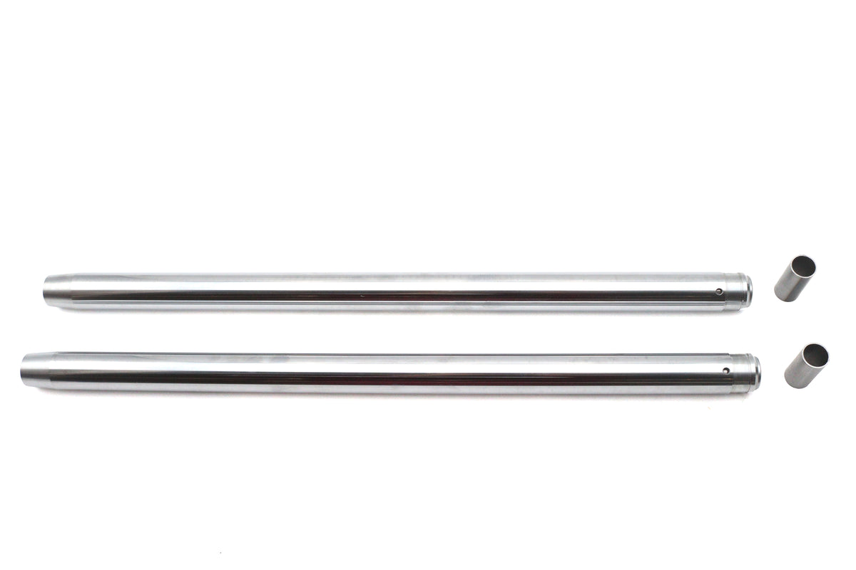 V-Twin JA-2 Hard Chrome 35mm Fork Tube Set for Harley-Davidson FXR and XL