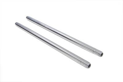 V-Twin JB-0 Chrome 35mm Fork Tube Set, 23-3/8 in. Length